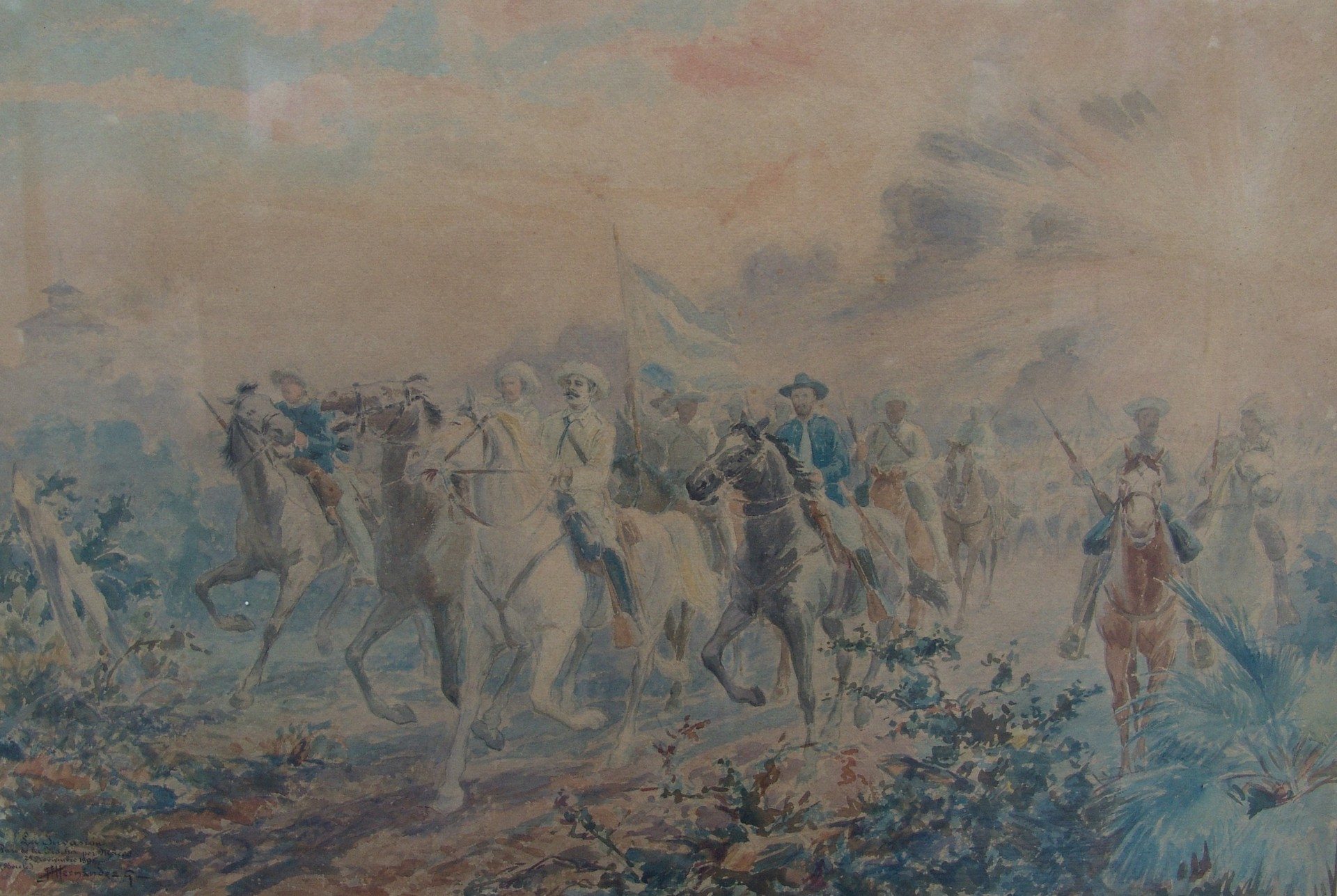 22 de octubre de 1895. Salida de la Invasión de Oriente a Occidente.